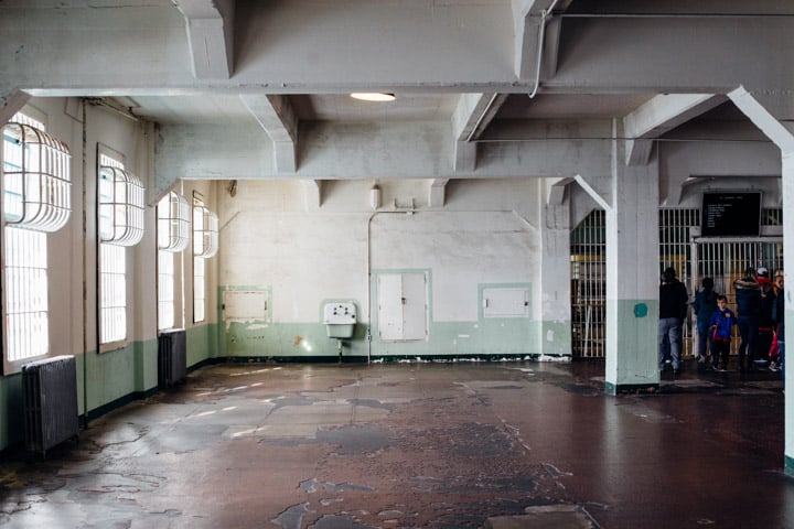 mess hall alcatraz island, san francisco