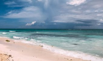 beach and ocean riviera maya