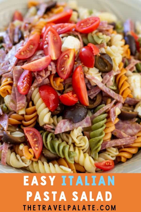 Easy Italian Pesto Pasta Salad The Travel Palate