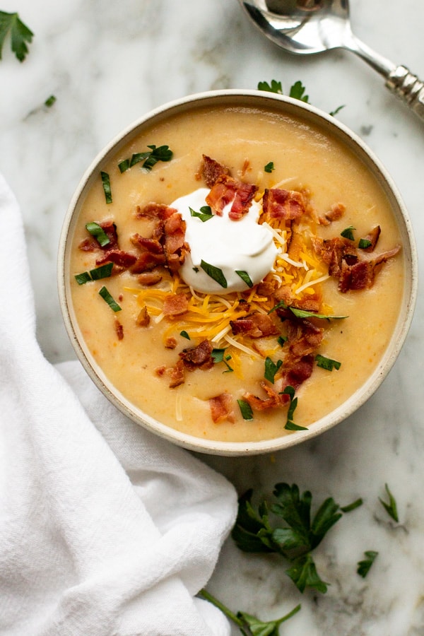 Creamy potato soup recipe