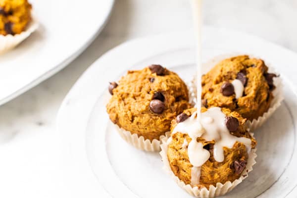 pumpkin chocolate chip muffins