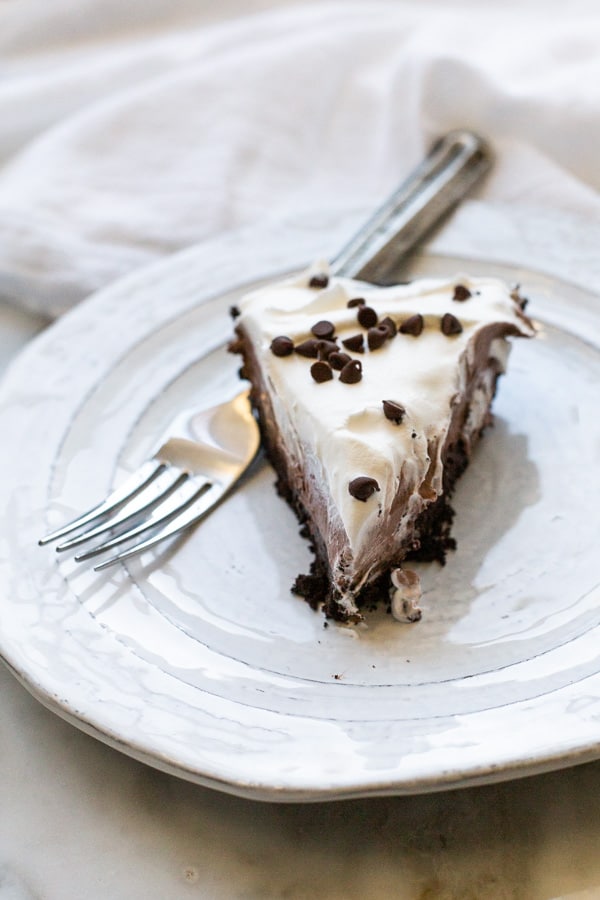 no bake chocolate pie