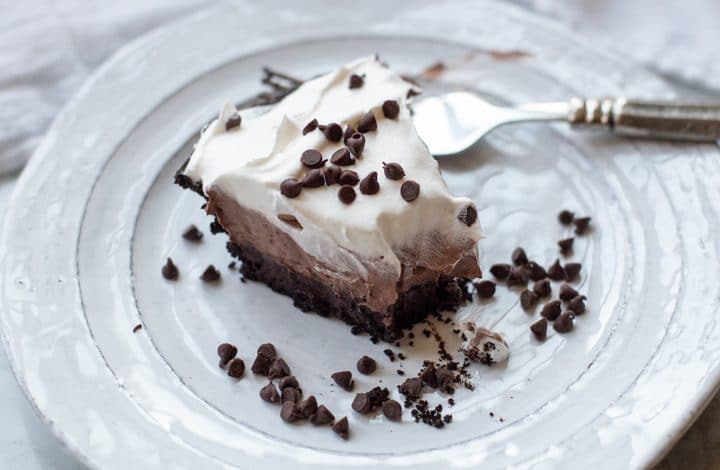 This No Bake Chocolate Pie is quick, easy, and loved by chocolate lovers young and old. Perfect as a make ahead dessert during the hectic holiday season, or whenever you’re craving a cool, creamy chocolate dessert.