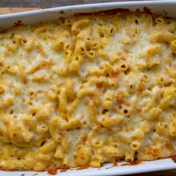 Homemade Baked Mac and Cheese