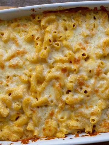 Homemade Baked Mac and Cheese