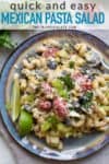 pasta salad pinterest image