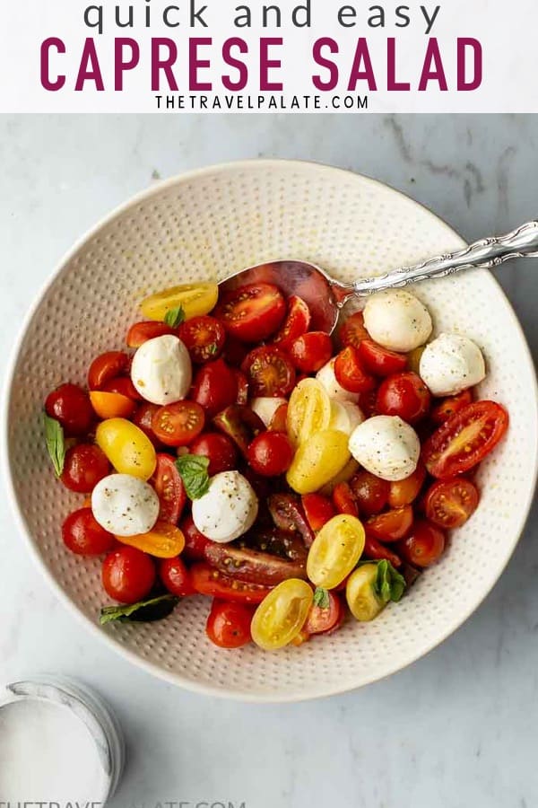 cherry tomato caprese salad pinterest image