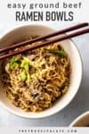 Ramen Noodles with Beef pinable image