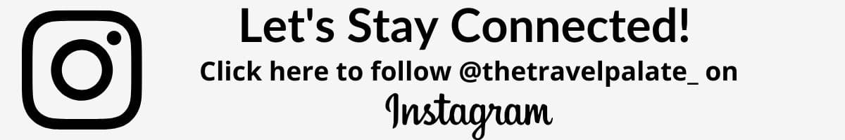 let's stay connected to instagram graphic