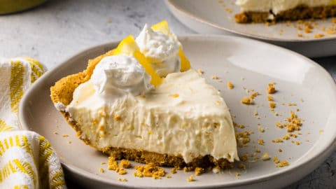 No Bake Lemon Pie - The Travel Palate