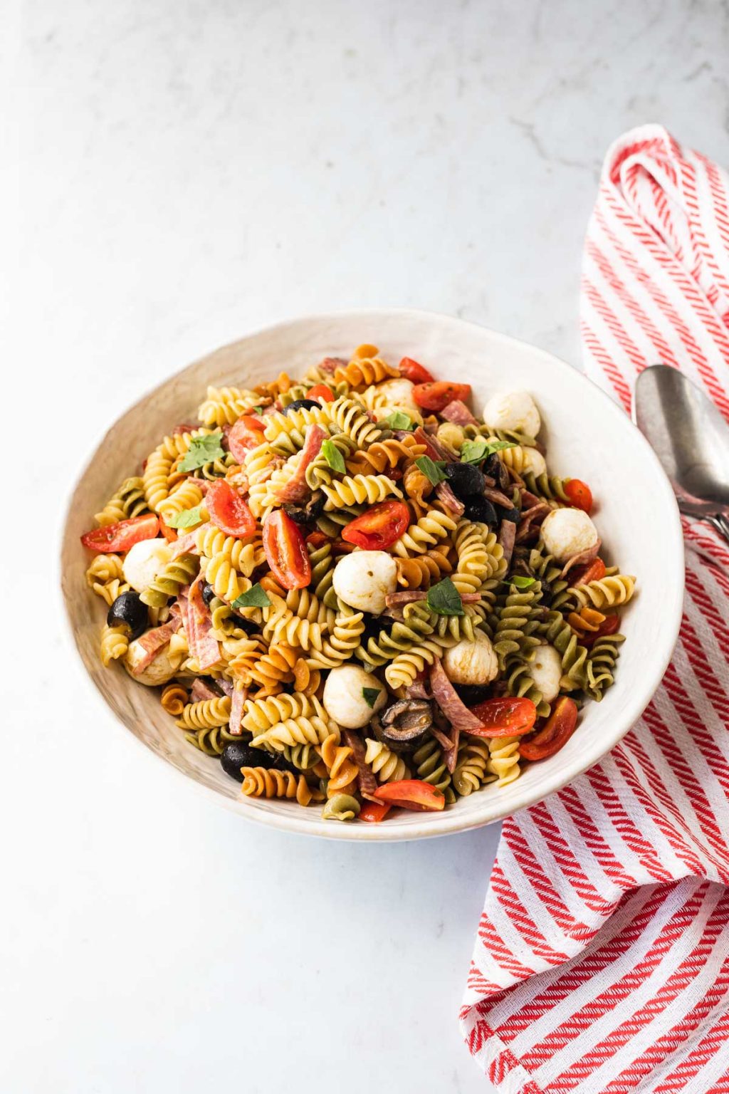 Easy Italian Pesto Pasta Salad The Travel Palate