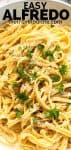 fettuccine alfredo with text overlay