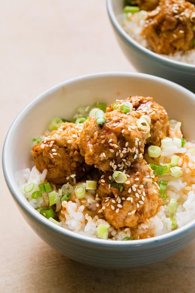 Teriyaki Chicken Meatballs