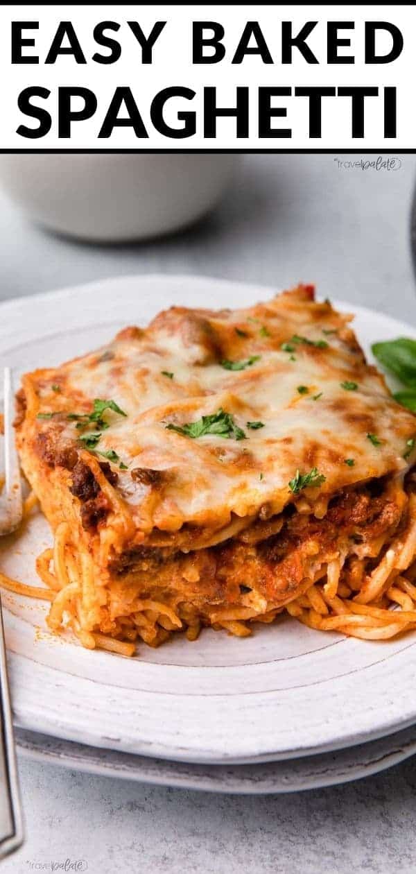 Baked Spaghetti Casserole with Ricotta The Travel Palate