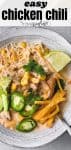 Easy chicken chili