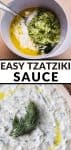 Easy tzatziki sauce.