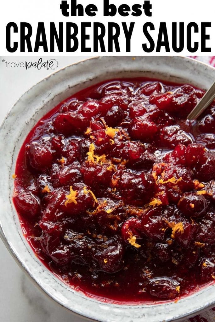 the best cranberry sauce