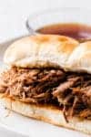 French dip sandwich.