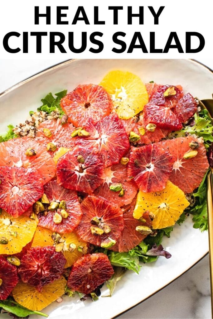 healthy citrus salad