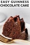 easy guinness chocolate cake
