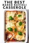 the best baked ravioli casserole