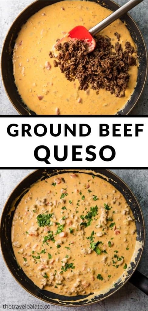 ground beef queso