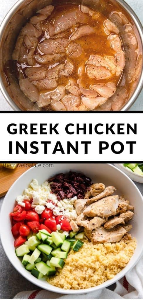 instant pot greek chicken