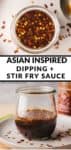 Asian inspired dipping stir fry sauce