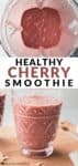 healthy cherry smoothie