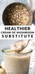 healthier cream of mushroom substitute
