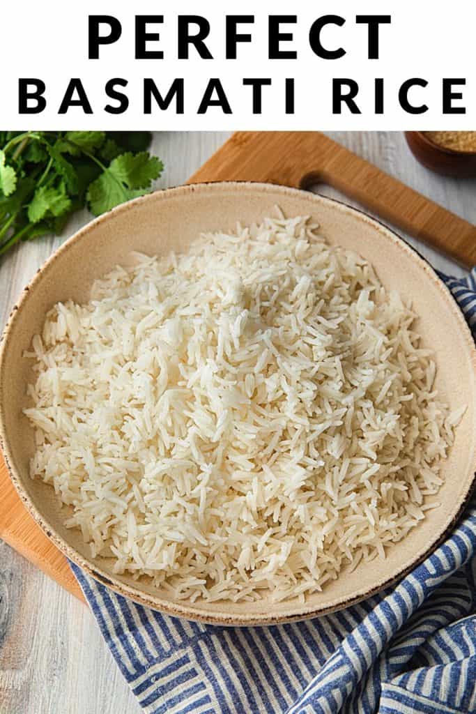 perfect basmati rice image for pinterest