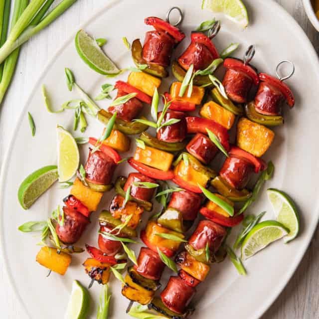Sausage Kabobs The Travel Palate