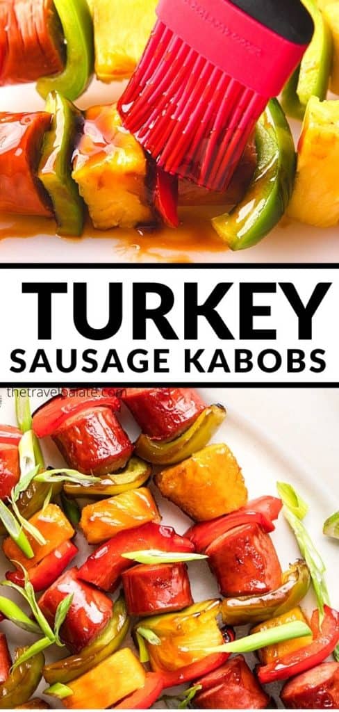 turkey sausage kabobs