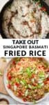 take out singapore basmati fried rice