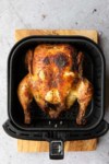 golden brown chicken in the basket