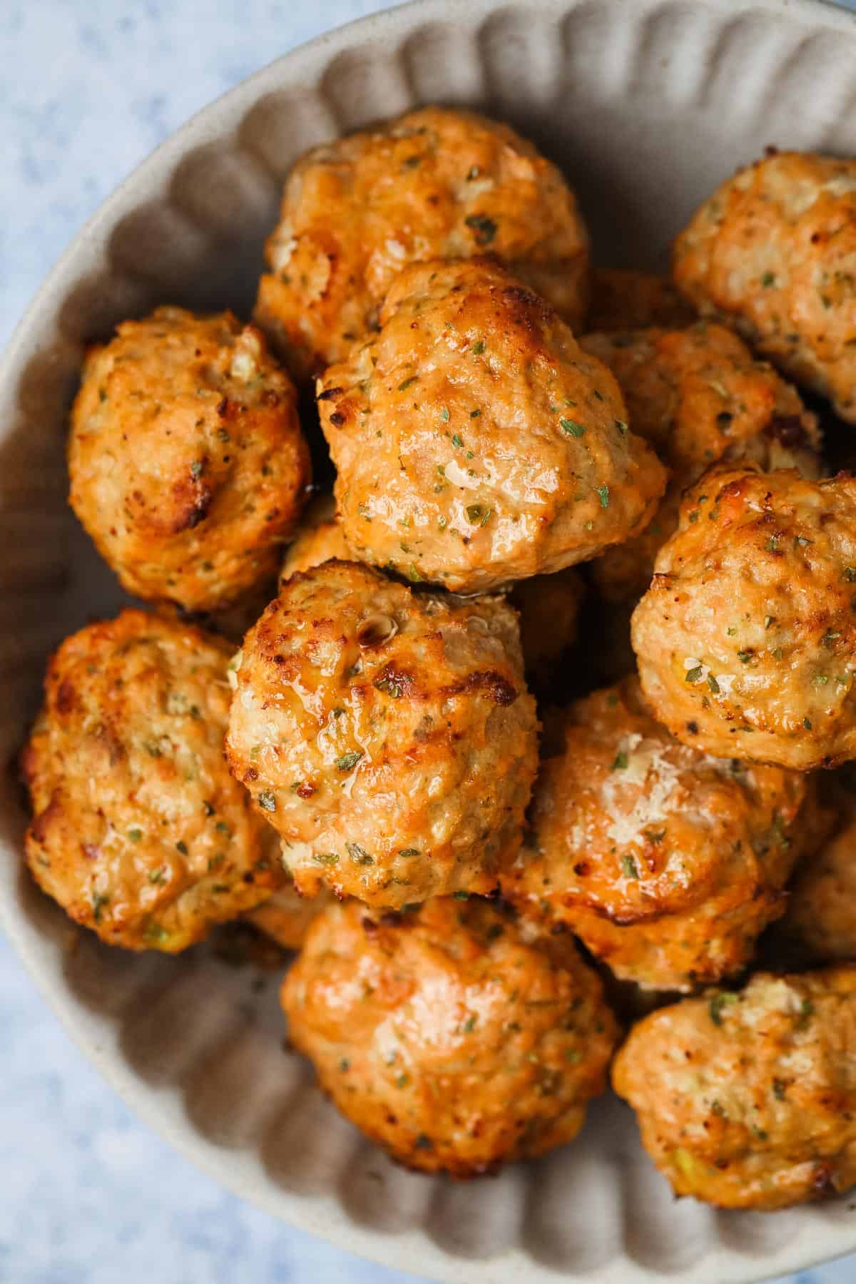 meatballs in a bowl