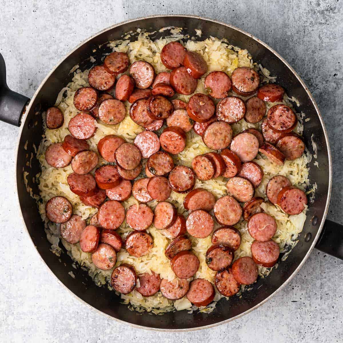 How To Cook Kielbasa Cast Iron Skillet 