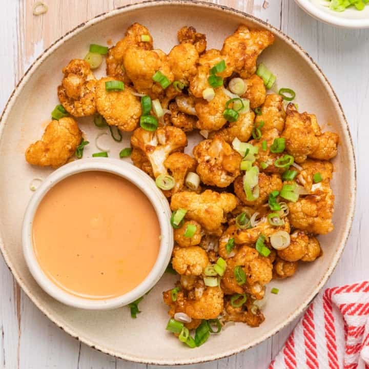 Air Fryer Bang Bang Cauliflower The Travel Palate