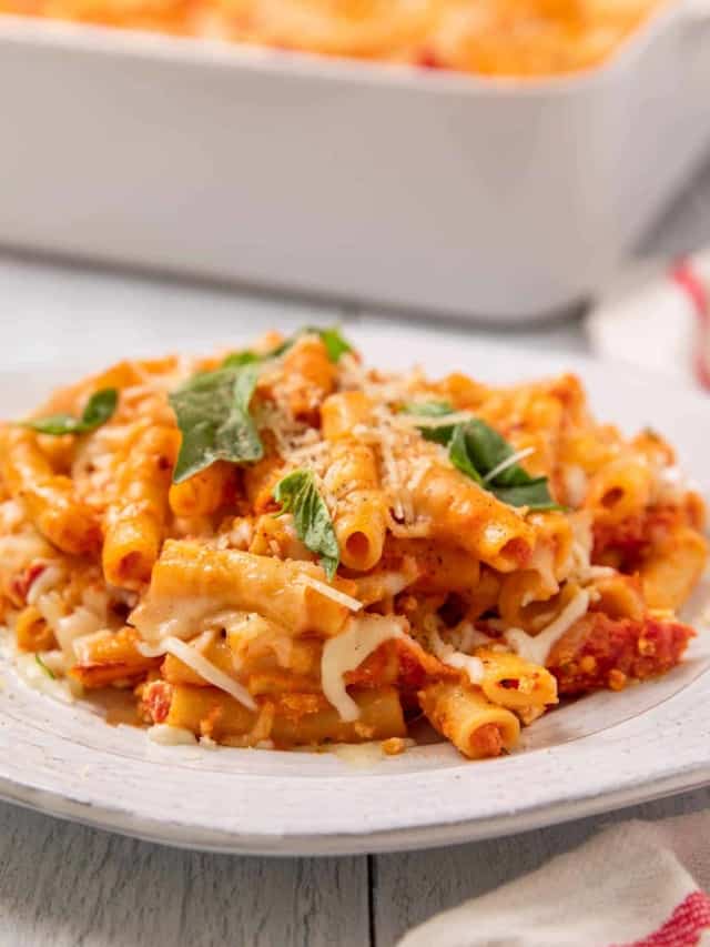 Meatless Baked Ziti The Travel Palate
