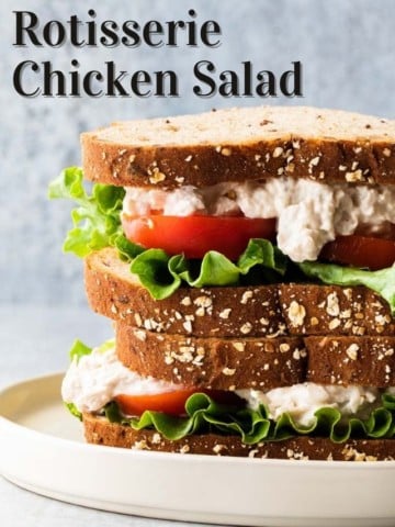 a chicken salad sandwich