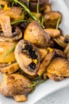 cooked mushrooms