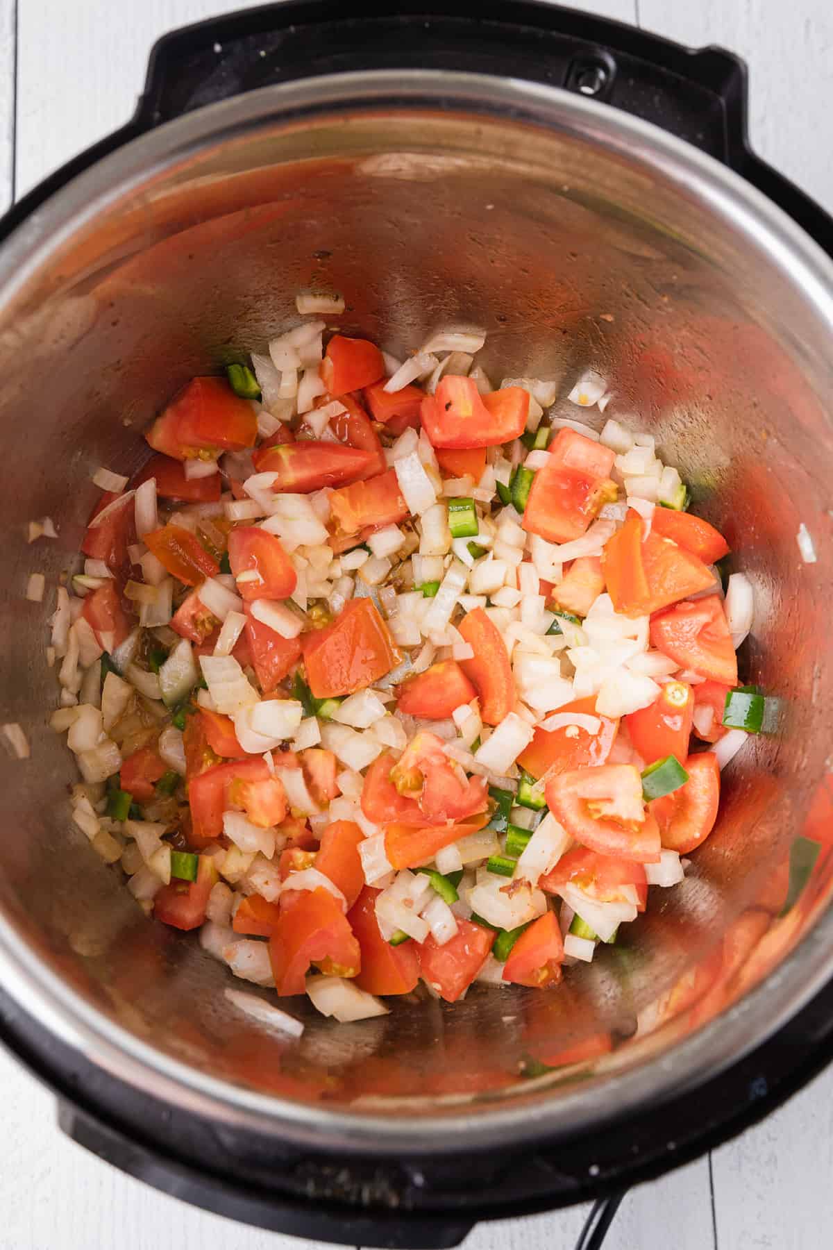 Cooking vegetables in beef drippings