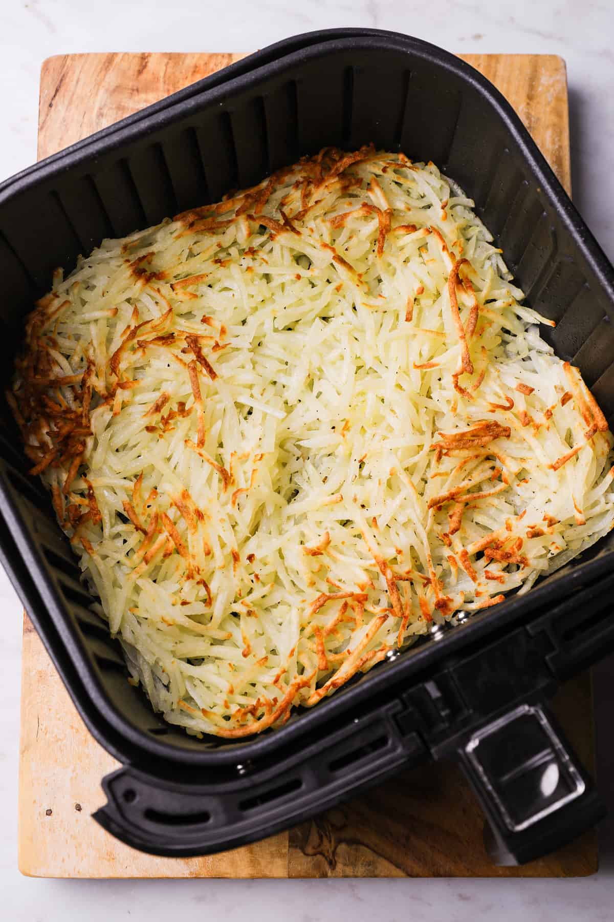 cooked shredded hash browns