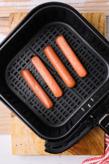 The Best Easy Air Fryer Hot Dogs - The Travel Palate
