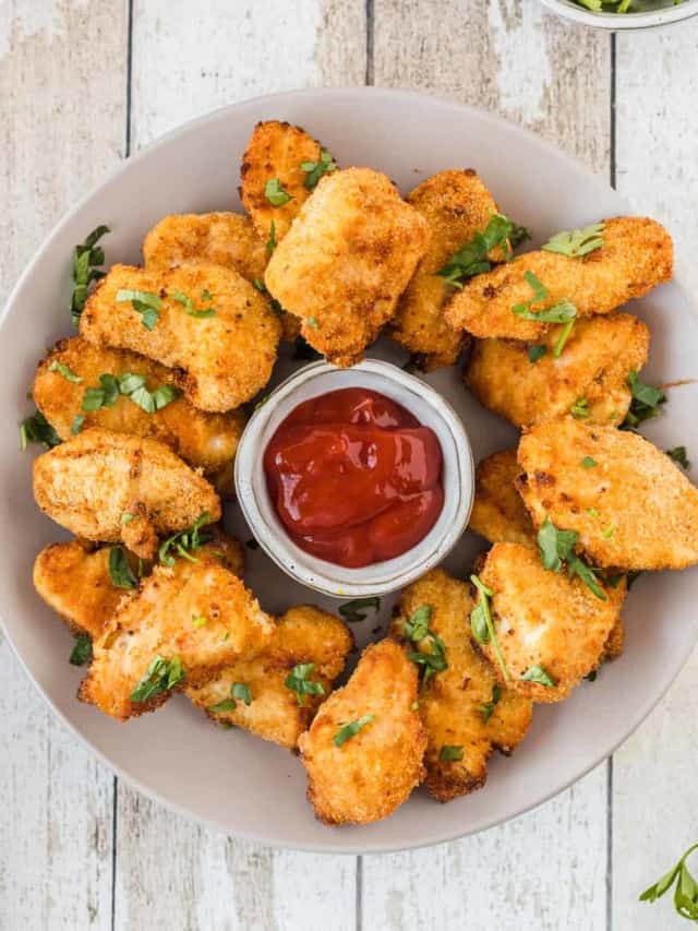Crispy Air Fryer Chicken Nuggets The Travel Palate