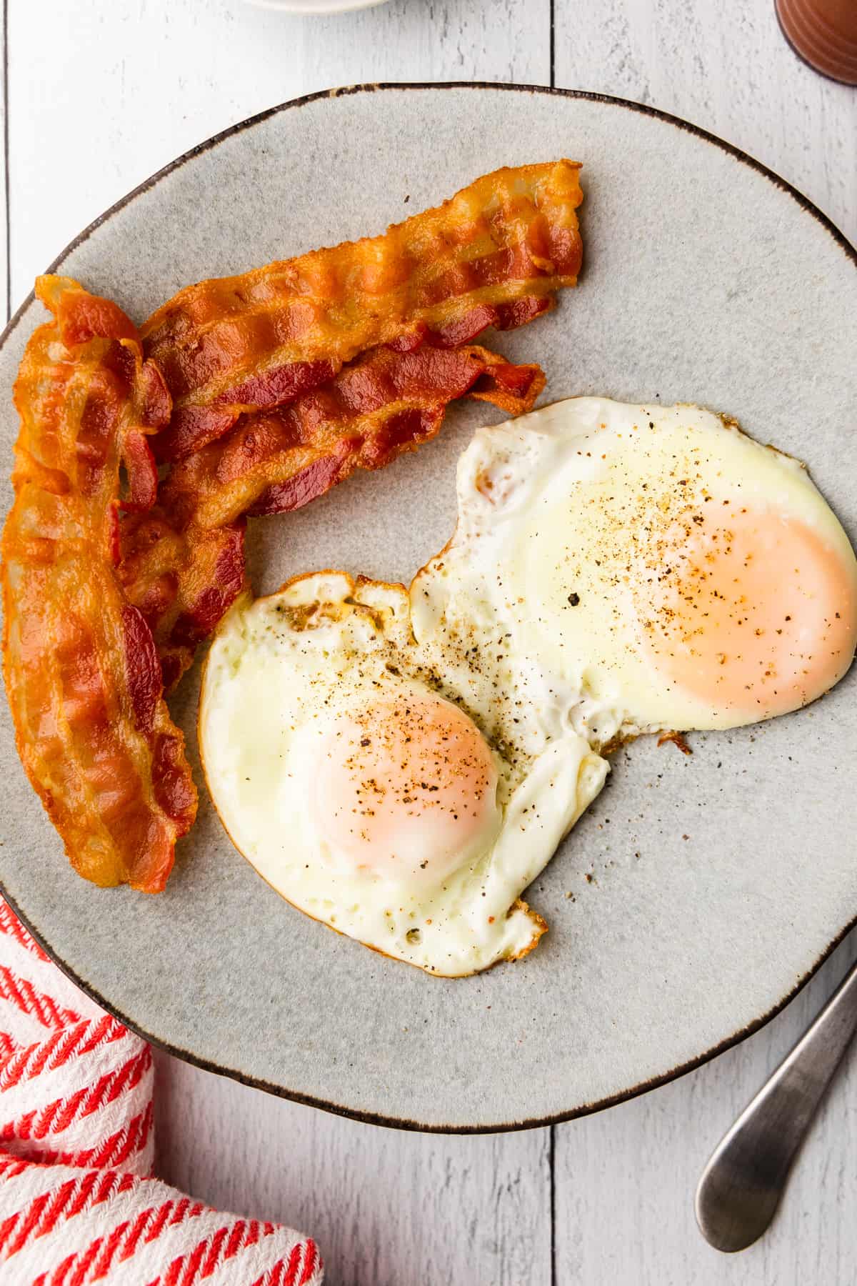 bacon and eggs