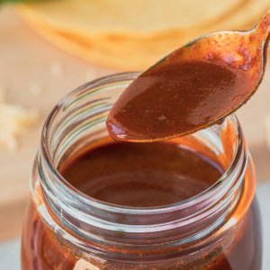 authentic enchilada sauce made from powdered chile