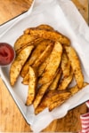 steak fries made in an air fryer
