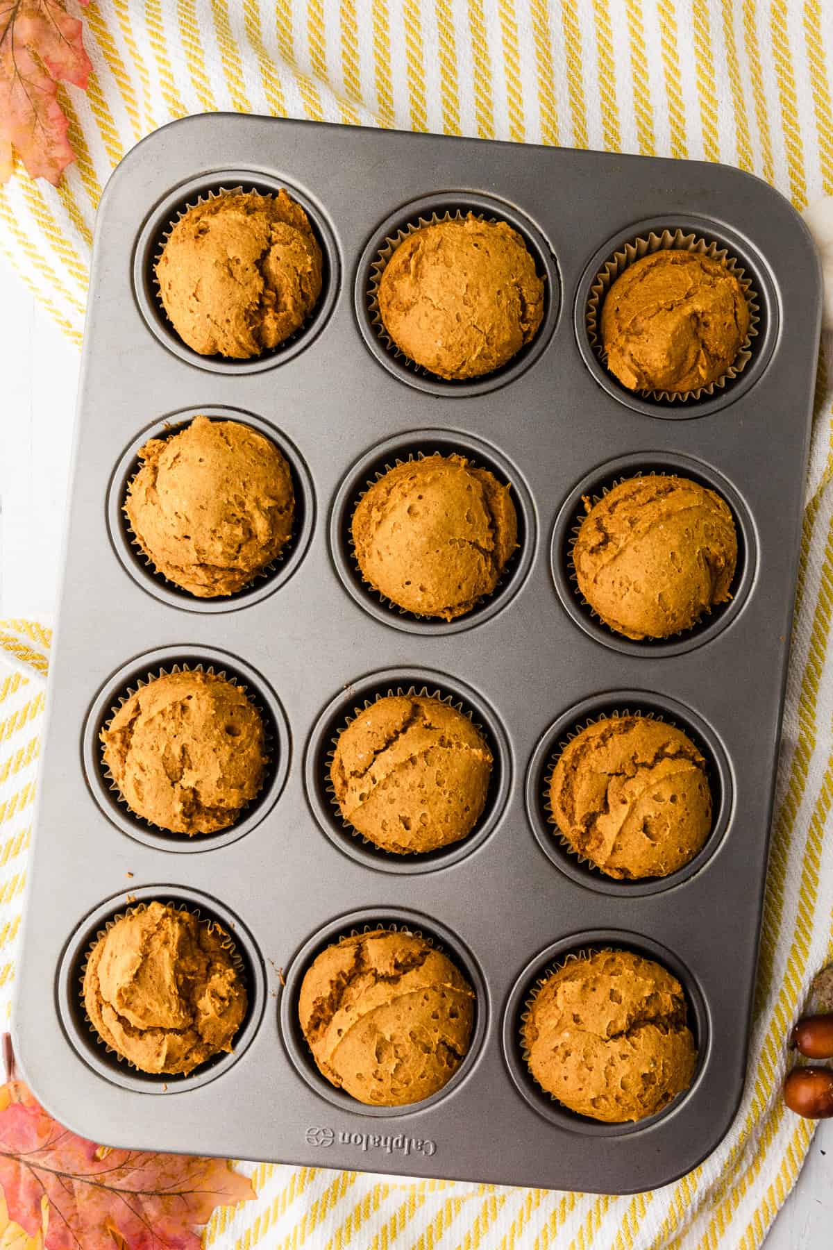 muffins after baking