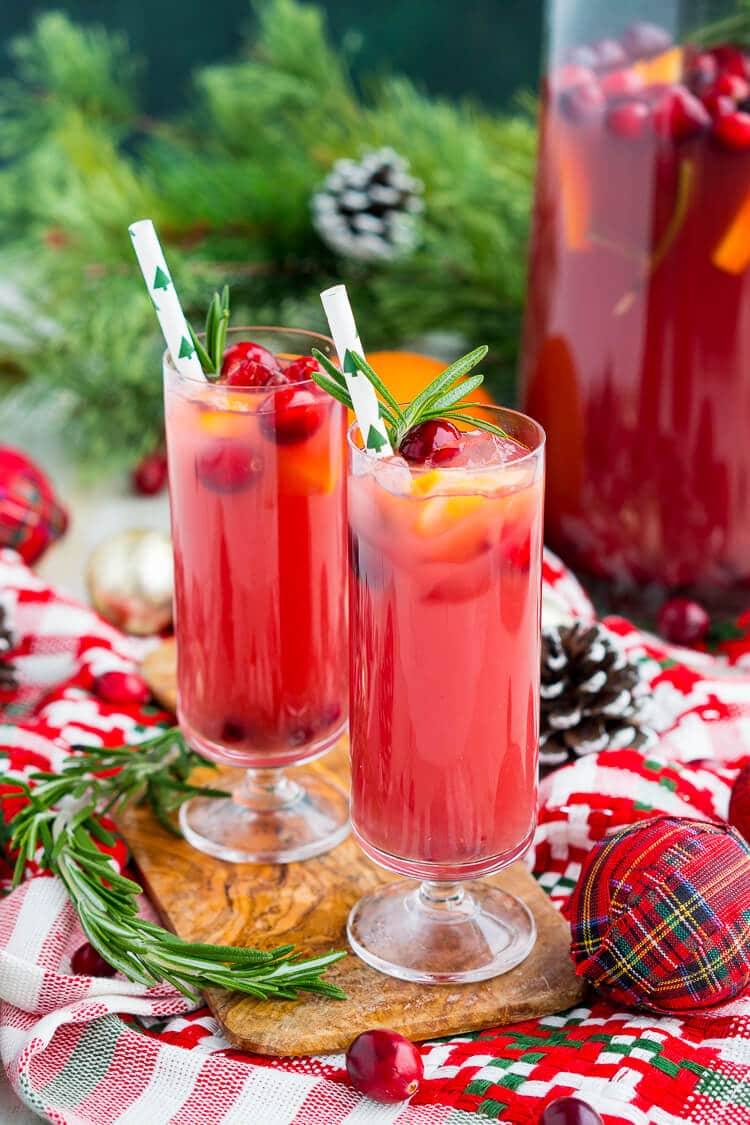 a holiday drink